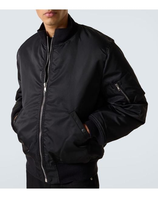 Veste Bomber Rick Owens pour homme en coloris Black