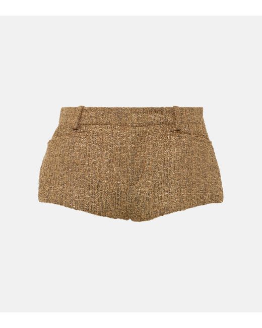 Tom Ford Natural Tweed Shorts