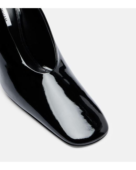 Victoria Beckham Black Pumps 100 Aus Lackleder