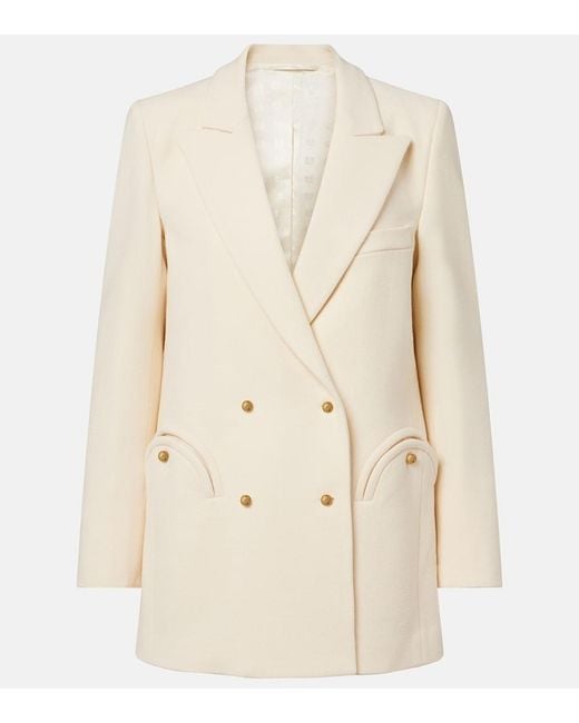 Blazé Milano Natural Everyday Virgin Wool Blazer