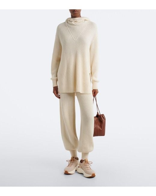 Tod's White Knitted Sneakers