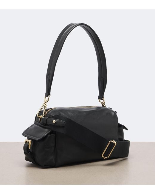 Prada Black Explore Small Leather Shoulder Bag