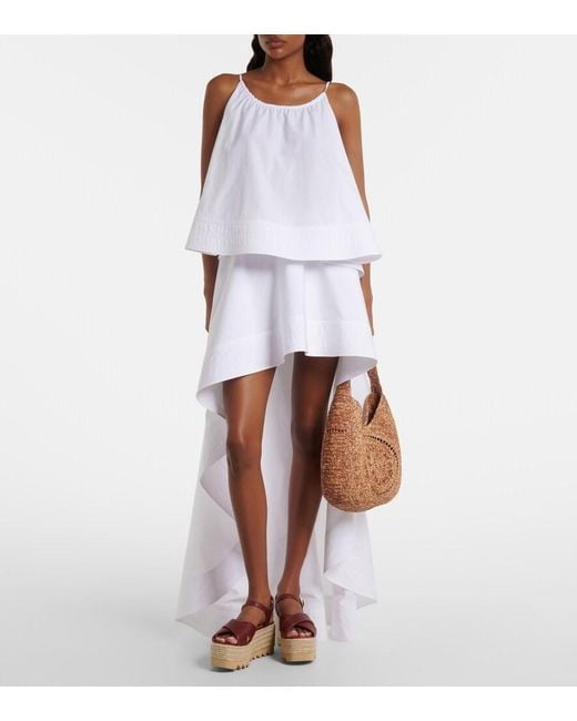 Stella McCartney Brown Elyse Platform Sandals
