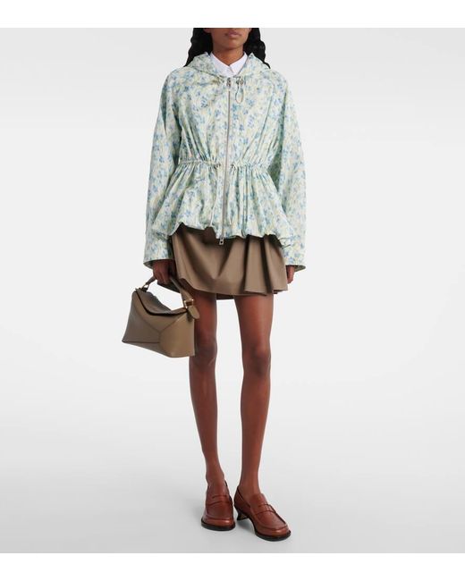 Loewe Brown Puzzle Edge Small Leather Tote Bag