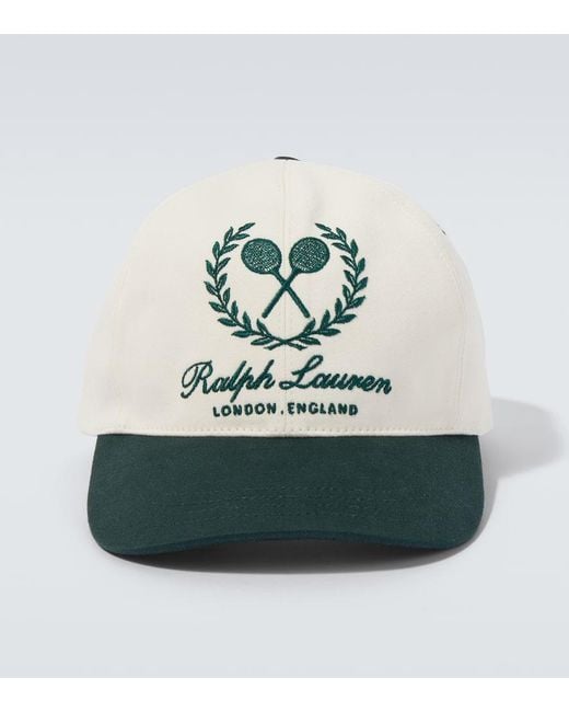 Casquette Brodee En Toile Ralph Lauren pour homme en coloris Green