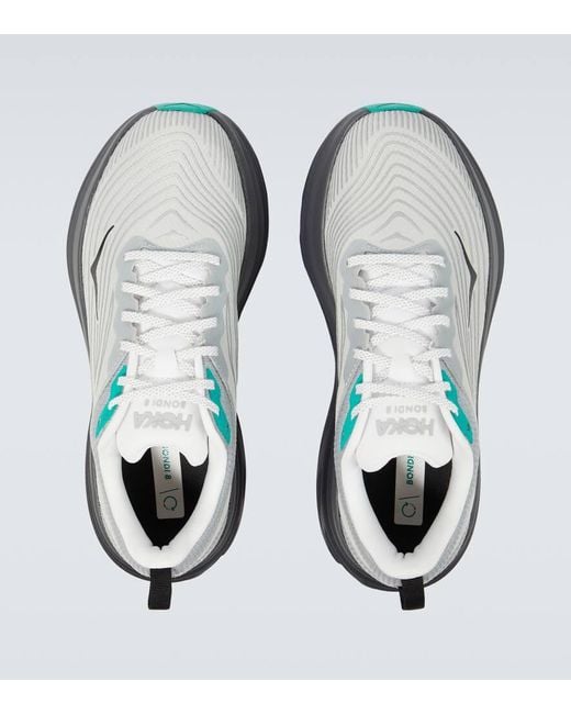 Hoka One One Blue Tech/stealth Bondi 8 Sneakers for men