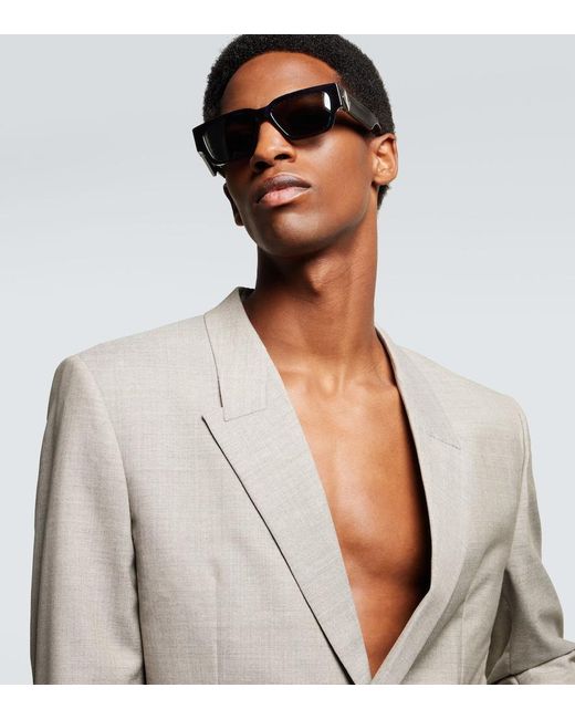 Dior Blue Cd Diamond S5I Rectangular Sunglasses for men