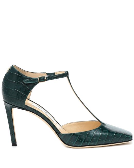jimmy choo croc pumps