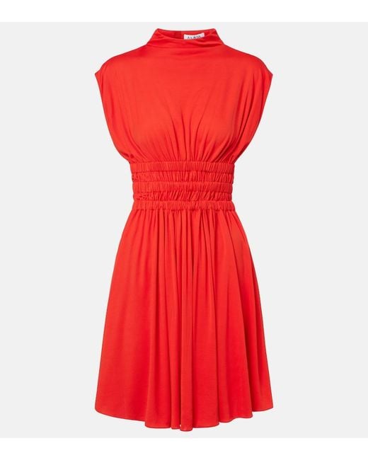 Alaïa Gathered Minidress