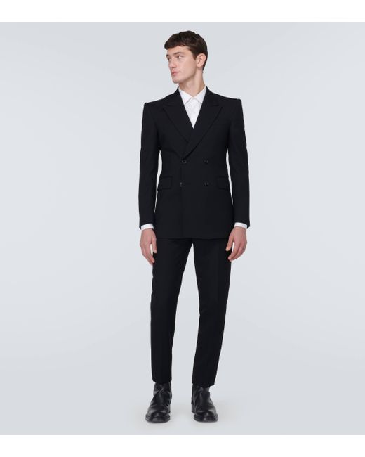 Alexander McQueen Black Wool Blazer for men