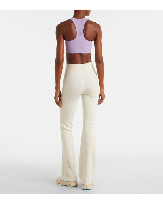 Loewe White X On Flared Leggings