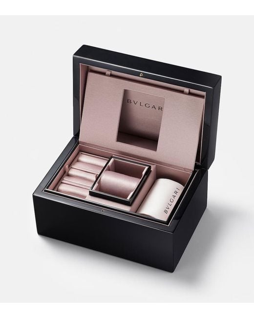 BVLGARI Metallic Uhr Serpenti Tubogas Aus 18Kt Rosegold Mit Diamanten Und Rubellit