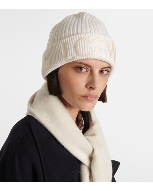 Loewe Natural Logo Wool Beanie