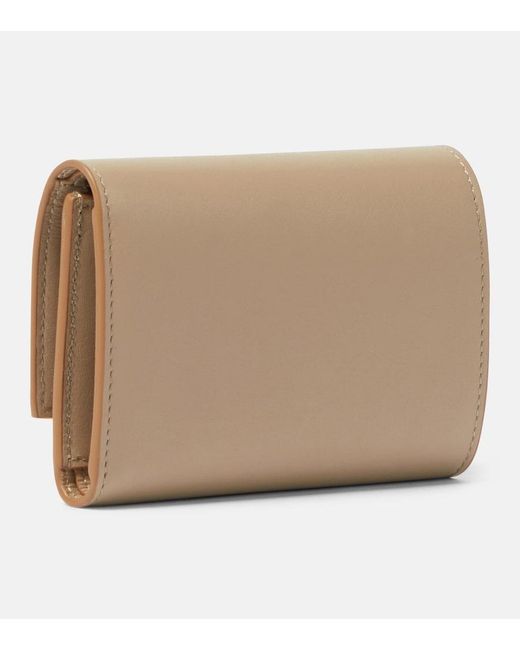 Loewe Natural Logo Leather Wallet