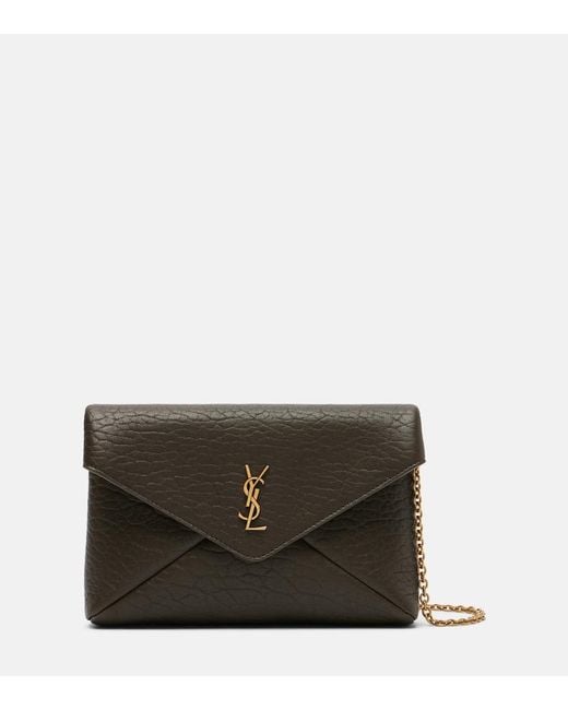 Borsa A Spalla Cassandre Mini di Saint Laurent in Black
