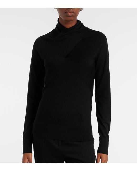 Totême  Black Wool Sweater