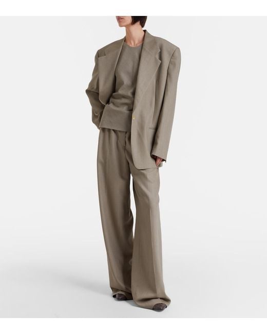 Calvin Klein Brown Avery Wool-Blend Jacket