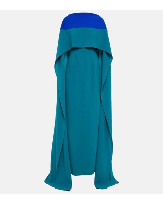 Roksanda Blue Elinia Gown