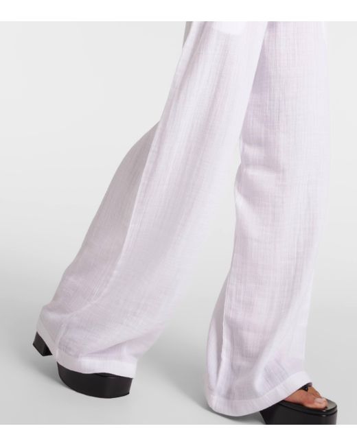 Combi-pantalon Naomi en coton Melissa Odabash en coloris White