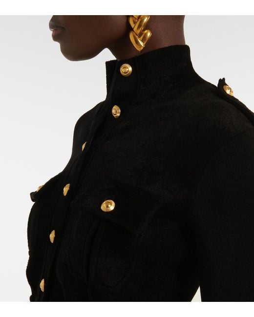 Tom Ford Black Velvet Romper