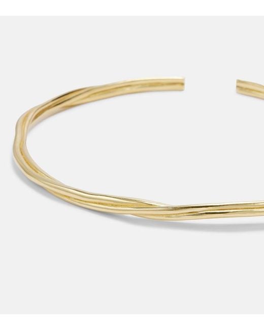 YSSO White Lydia 24Kt-Plated Choker