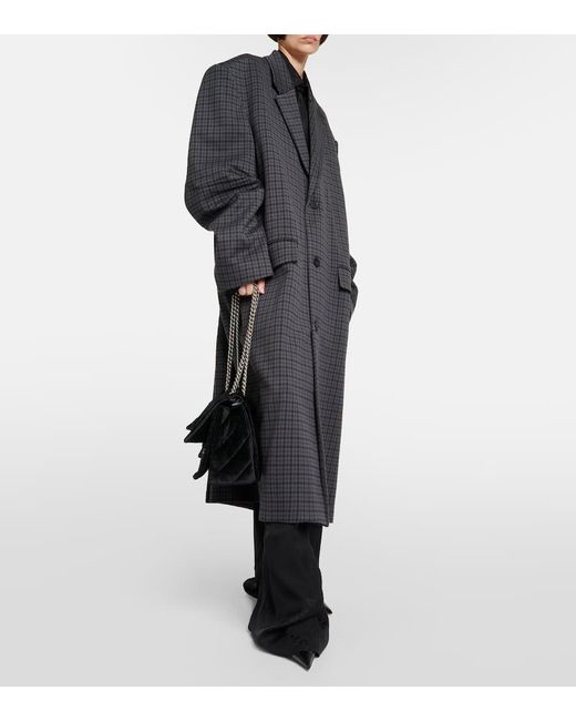 Balenciaga Black Oversize-Mantel