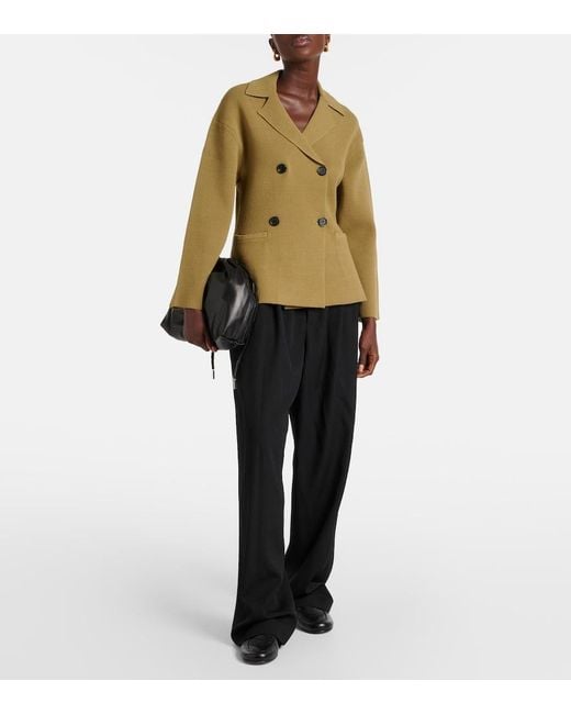 Co. Green Double-Breasted Blazer