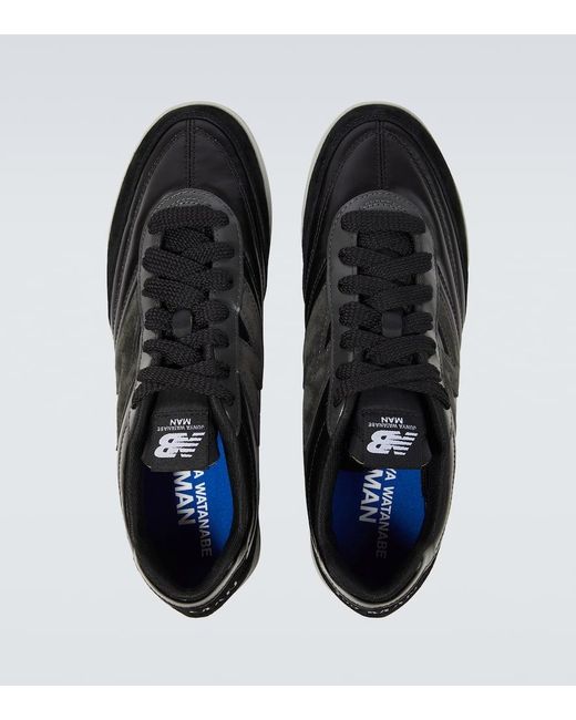 X New Balance - Sneakers URC42 in pelle di Junya Watanabe in Black da Uomo