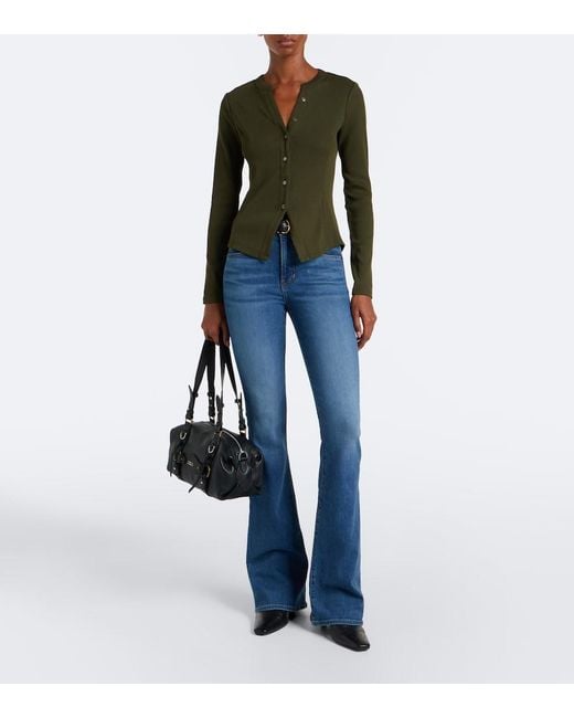 Jeans Flared Beverly Veronica Beard de color Blue