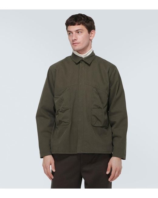 GR10K Green Rescue Pocket Cotton Overshirt for men