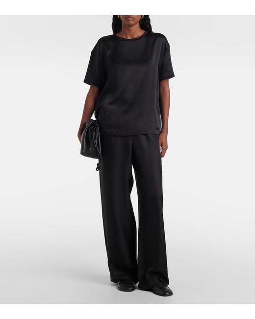 Lisa Yang Black Silk Top