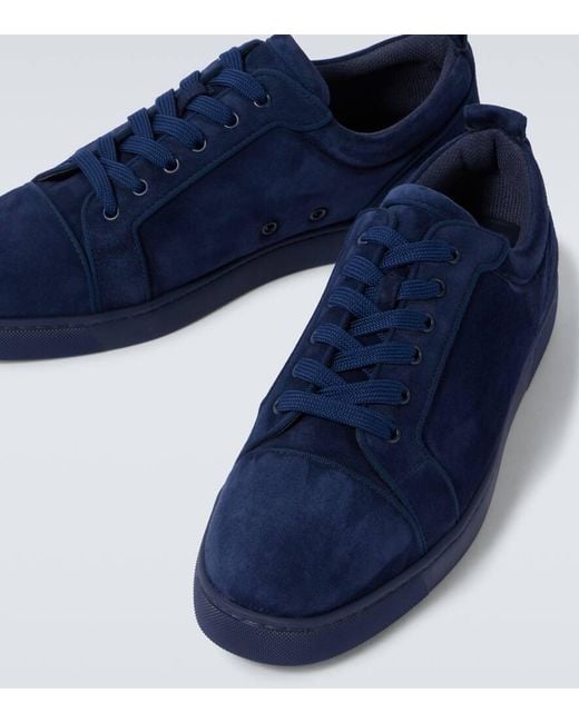 Christian Louboutin Blue Louis Junior Flat Sneakers for men