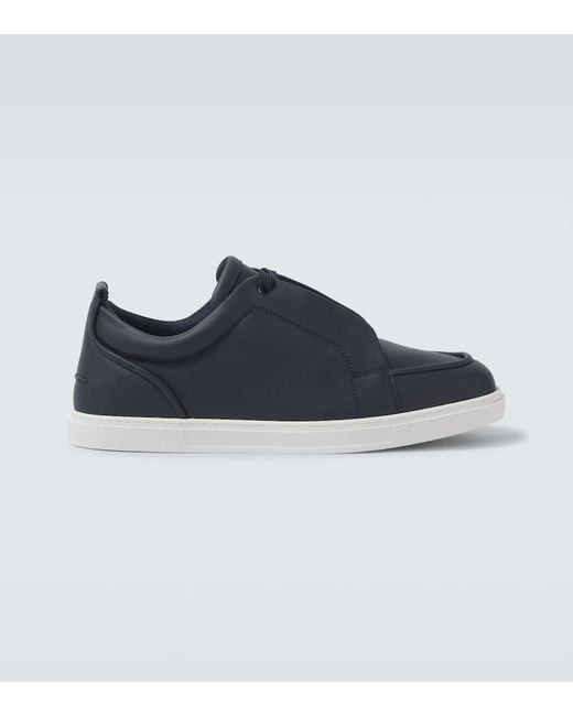 Christian Louboutin Sneakers Jimmy Aus Leder in Blue für Herren