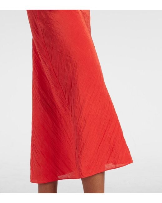 Sir Red Ligera Midi Skirt