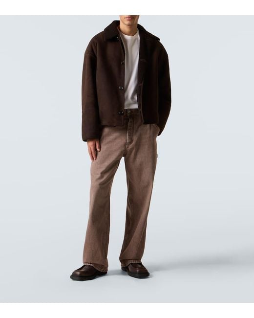 Bottega Veneta Black Ben Intrecciato Leather Lace-Up Shoes for men