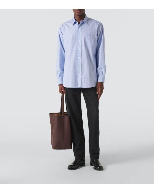 Camicia Cardiff di The Row in Blue da Uomo