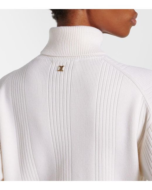 Chloé White Iconic Milk Wool-Blend Sweater