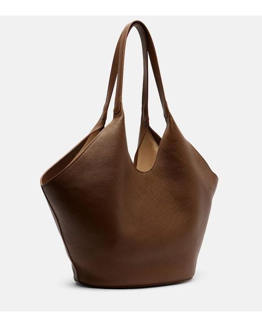 Aesther Ekme Brown Tote Bag Phantom Aus Leder