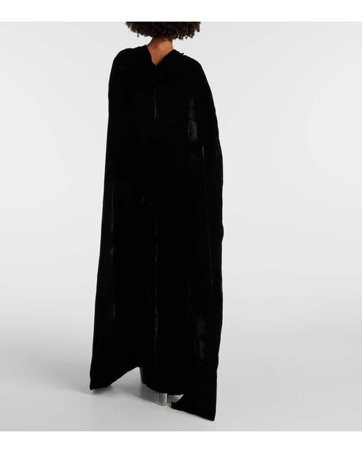 Mantella di Rick Owens in Black