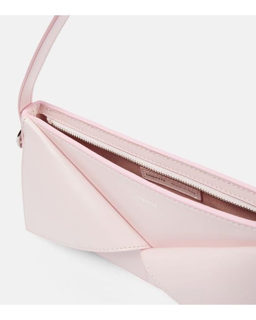 Coperni Pink Schultertasche Belt Aus Leder