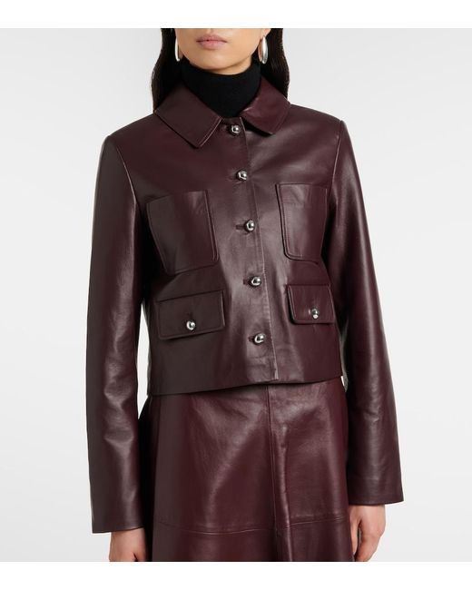 Altuzarra Brown Leather Jacket