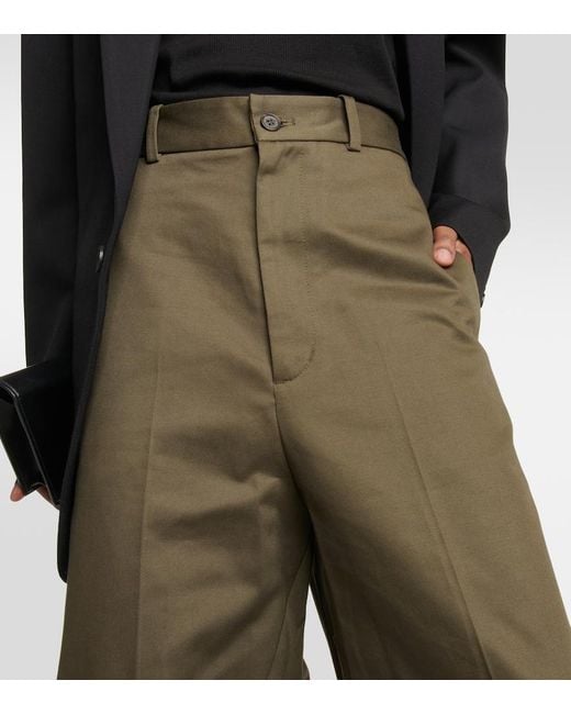 Nili Lotan Green Johan Virgin Wool Pants