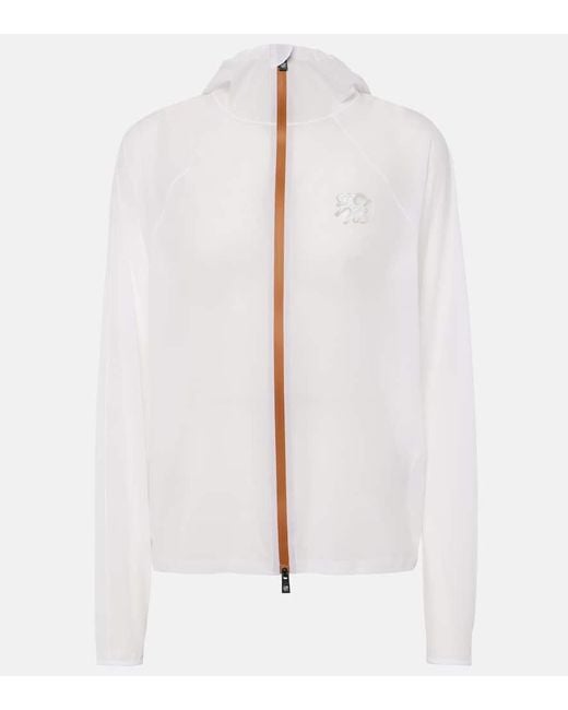 Loewe White X On Ultra Technical Jacket