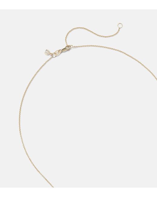 Sydney Evan White 14Kt Charm Necklace With Diamond