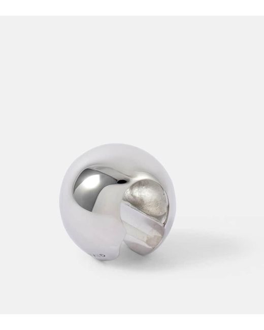 Givenchy White Ear Cuff Curve