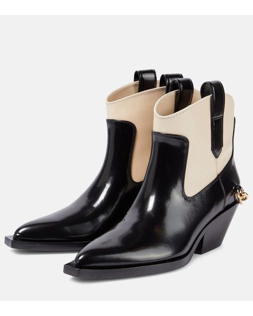 Zimmermann Black Duncan Leather Cowboy Boots