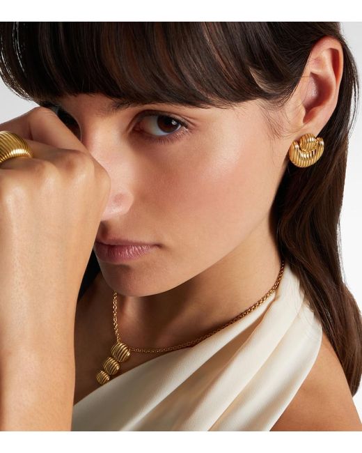 Pamela Zamore Metallic Isla Nest 18Kt Earrings