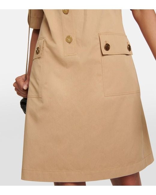 Robe courte Tory Burch en coloris Natural