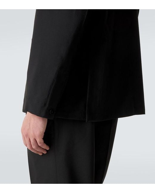 STÒFFA Black Wool Blazer for men