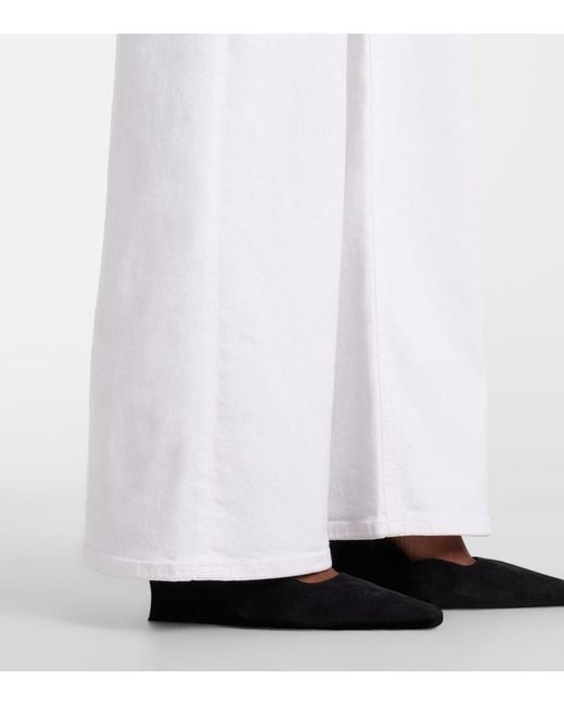 Citizens of Humanity White Kimberly Flared Jeans